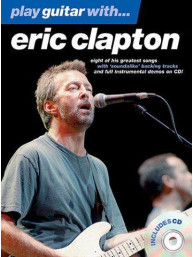 Play Guitar With... Eric Clapton (tabulatury, noty, akordy, kytara) (+audio)