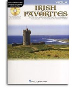 Instrumental Playalong: Irish Favourites - Viola (noty, viola) (+audio)