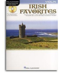 Instrumental Playalong: Irish Favourites - Violin (noty, housle) (+audio)