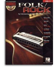 Harmonica Play-Along: Folk/Rock (noty, harmonika) (+audio)