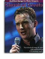 Audition Songs For Male Singers: Classical Greats (noty, klavír, zpěv)