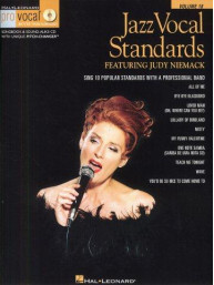Pro Vocal 18: Jazz Vocal Standards Featuring Judy Niemack (noty, melodická linka, akordy, texty) (+audio)
