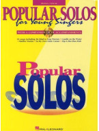 Popular Solos For Young Singers (noty, zpěv, klavír) (+audio)