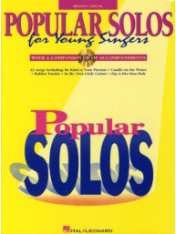 Popular Solos For Young Singers (noty, zpěv, klavír) (+audio)