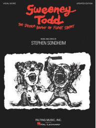 Stephen Sondheim: Sweeney Todd - Vocal Score (noty, zpěv, klavír)