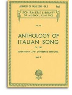 Anthology Of Italian Song Of The 17th And 18th Centuries Book I (noty, zpěv, klavír)