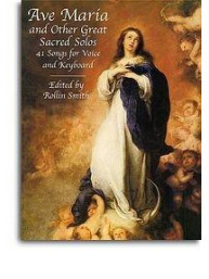 Ave Maria And Other Great Sacred Solos (noty, zpěv, klavír)