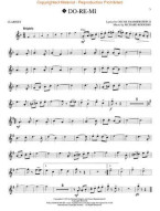 The Sound Of Music - Instrumental Solos (noty, klarinet)