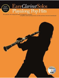Solo Début Series: Easy Clarinet Solos: Playalong Pop Hits (noty, klarinet)(+audio)