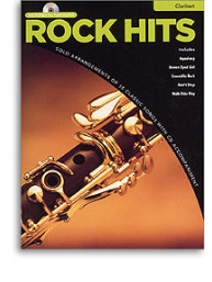 Rock Hits Instrumental Playalong: Clarinet (noty, klarinet)