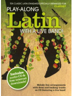 Play-Along Latin With A Live Band! - Clarinet (noty, klarinet) (+audio)