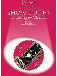 Guest Spot: Show Tunes Playalong For Clarinet (noty, klarinet) (+audio)
