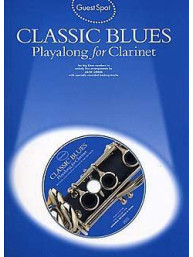 Guest Spot: Classic Blues Playalong for Clarinet (noty, klarinet) (+audio)