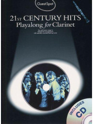 Guest Spot: 21st Century Hits Playalong for Clarinet (noty, klarinet) (+audio)