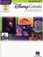 Disney Greats: Clarinet (noty, klarinet) (+audio)