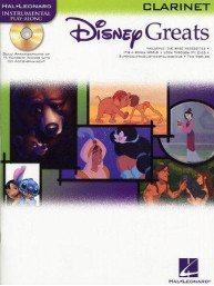 Disney Greats: Clarinet (noty, klarinet) (+audio)