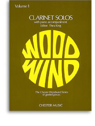 Clarinet Solos Volume 1 (noty, klarinet, klavír)