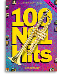 100 Number One Hits For Trumpet (noty, trubka, s akordovými značkami)