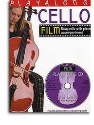 Playalong Cello: Film Tunes (noty na violoncello a klavír)