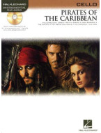 Klaus Badelt: Pirates Of The Caribbean (noty na violoncello) (+audio)