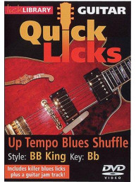Lick Library: Quick Licks - B.B. King Up Tempo Blues Shuffle (video škola hry na kytaru)