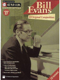 Jazz Play-Along: Volume 37 - Bill Evans (noty, nástroje C, Eb, Bb) (+audio)