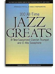 100 All Time Jazz Greats (noty, Bb nástroje, Eb nástroje)