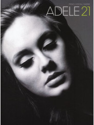 Adele: 21 (noty na klavír, zpěv, akordy na kytaru)