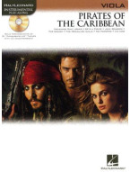 Klaus Badelt: Pirates Of The Caribbean (noty, viola) (+audio)