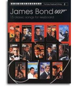 The Easy Keyboard Library: James Bond (noty, melodická linka, akordy)