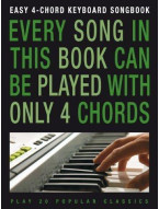 Easy 4-Chord Keyboard Songbook: Popular Classics (noty, keyboard)
