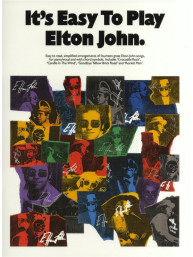 It's Easy To Play Elton John (noty na sólo klavír)