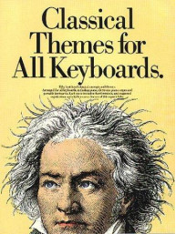 Classical Themes For All Keyboards (noty, keyboard, klavír, s akordovými značkami)