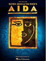 Elton John & Tim Rice: Aida Vocal Selections (noty, akordy, texty, klavír, kytara, zpěv)