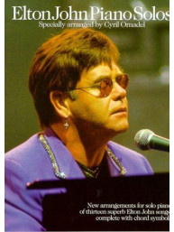 Elton John: Piano Solos (noty, akordy, klavír)