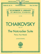 Petr Iljič Čajkovskij: Louskáček - suita (noty, čtyřruční klavír) (+audio)