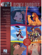 Piano Duet Play-Along 5: Disney Favourites (noty na čtyřruční klavír) (+audio)