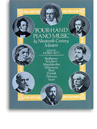 Four-Hand Piano Music By 19th-Century Masters (ed. Ritt) (noty, klavírní duet)