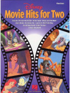 Disney Movie Hits For Two (noty, čtyřruční klavír)