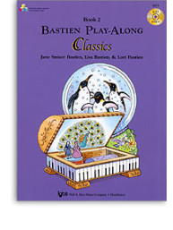 Bastien Play-Along Classics: Book 2 (noty, sólo klavír)