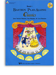 Bastien Play-Along Classics: Book 1 (noty, sólo klavír)