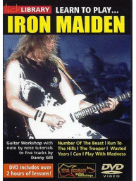 Lick Library: Learn To Play Iron Maiden (video škola hry na kytaru)