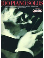 100 Piano Solos (noty, sólo klavír, kytara, s akordovými značkami)