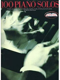 100 Piano Solos (noty, sólo klavír, kytara, s akordovými značkami)