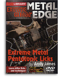 Metal Edge: Extreme Metal Pentatonic Licks (video škola hry na kytaru)