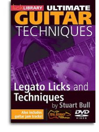 Lick Library: Ultimate Guitar Techniques - Legato Licks And Techniques (video škola hry na kytaru)