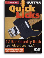 Lick Library: Quick Licks - Albert Lee 12 Bar Country Rock (video škola hry na kytaru)
