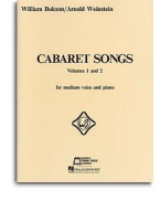 William Bolcom: Cabaret Songs Volumes 1 And 2 (noty, střední hlas, klavír)