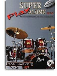 Tom Hapke: Super Play Along Drums (noty, bicí)(+audio)