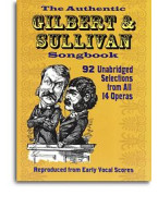 The Authentic Gilbert & Sullivan Songbook (noty, zpěv, sólo klavír)